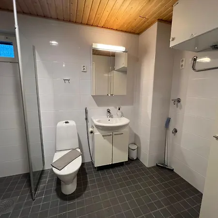 Saunallinen Keskustayksioe Ja Ilmainen Yksityinen Parkkipaikka Lejlighed *